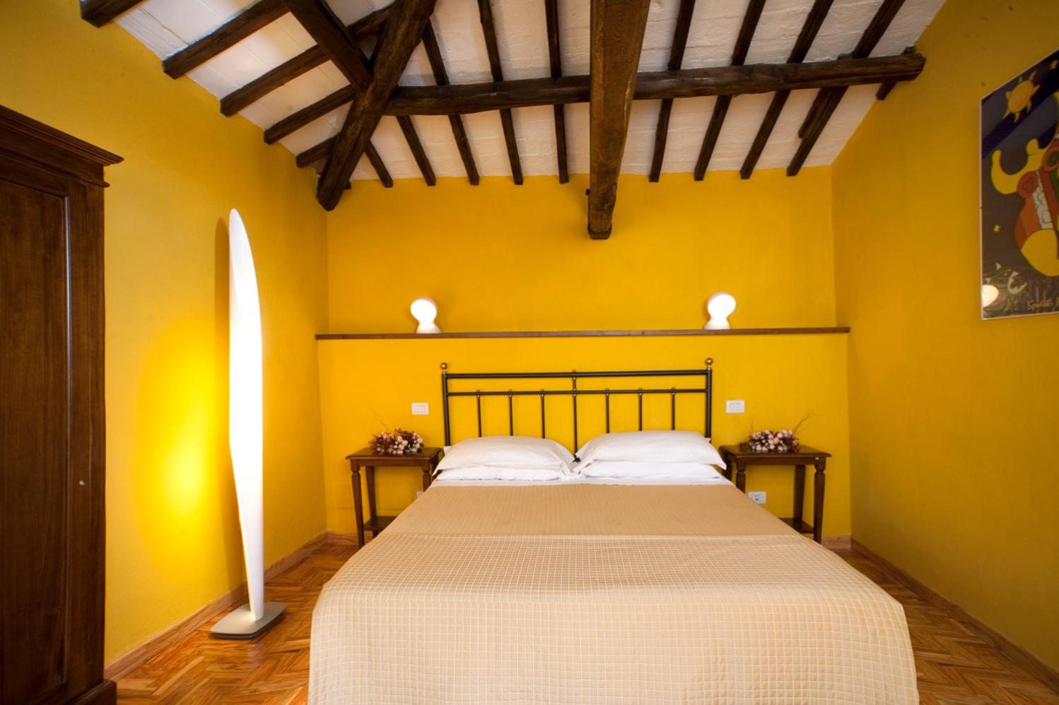 Room, Single, Double Bed
