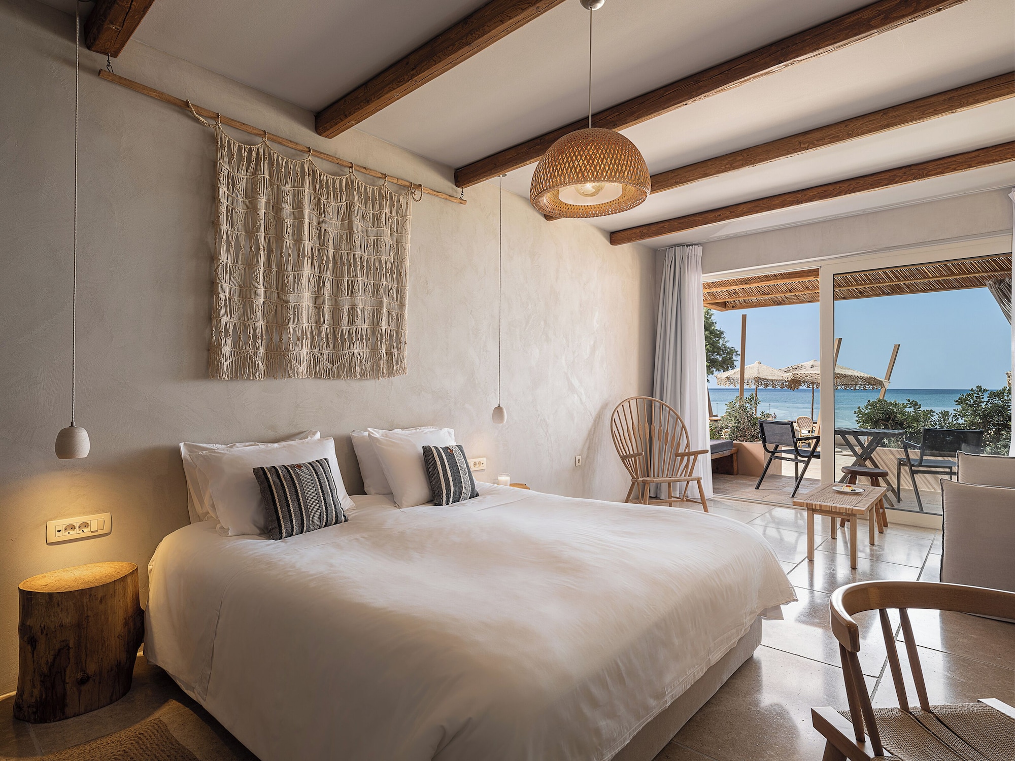 DOUBLE BED, SEA VIEW, TERRACE