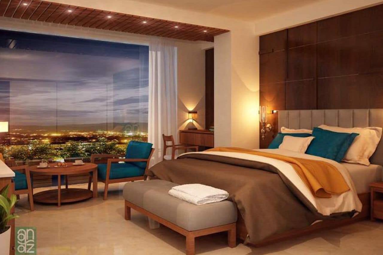 Superior, 10 Beds, King Bed, City View, Accessible