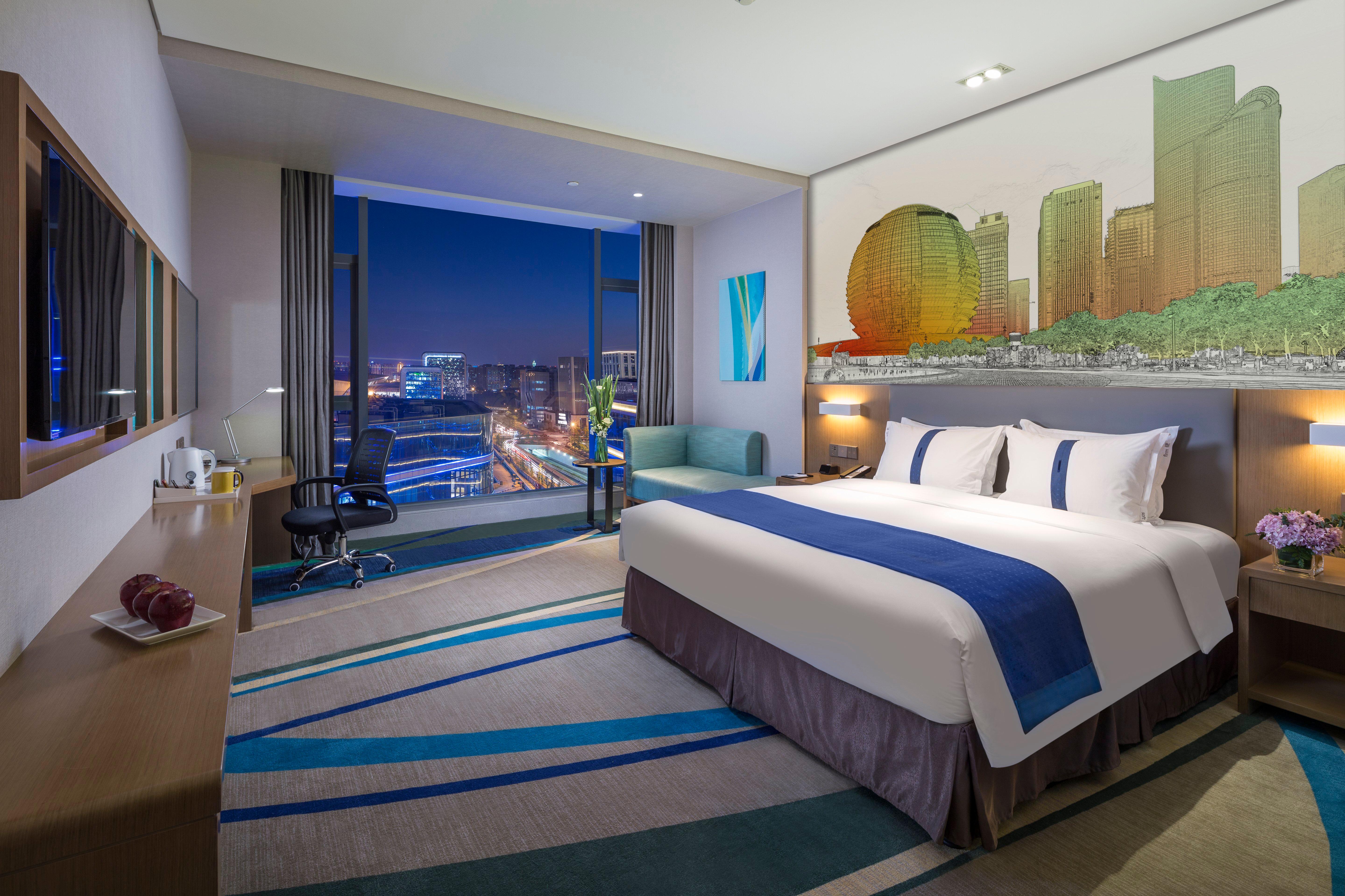 غرفة بسرير كينج، HOLIDAY INN EXPRESS HANGZHOU EAST STATION 3/3