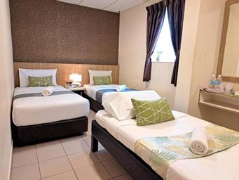 غرفة ثلاثية بثلاثة أسرّة، Dragon Inn Premium Hotel 2/2