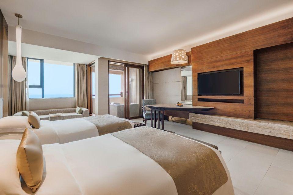 Deluxe, 2 Beds, Sea View, Hot Spring Bath