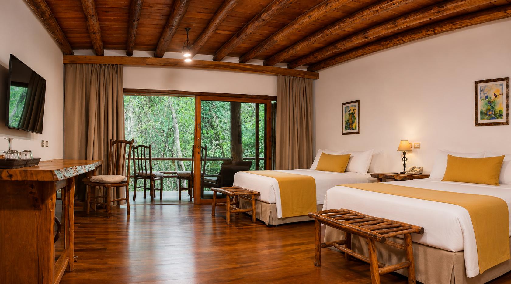 Junior Suite, Triple, Jungle View