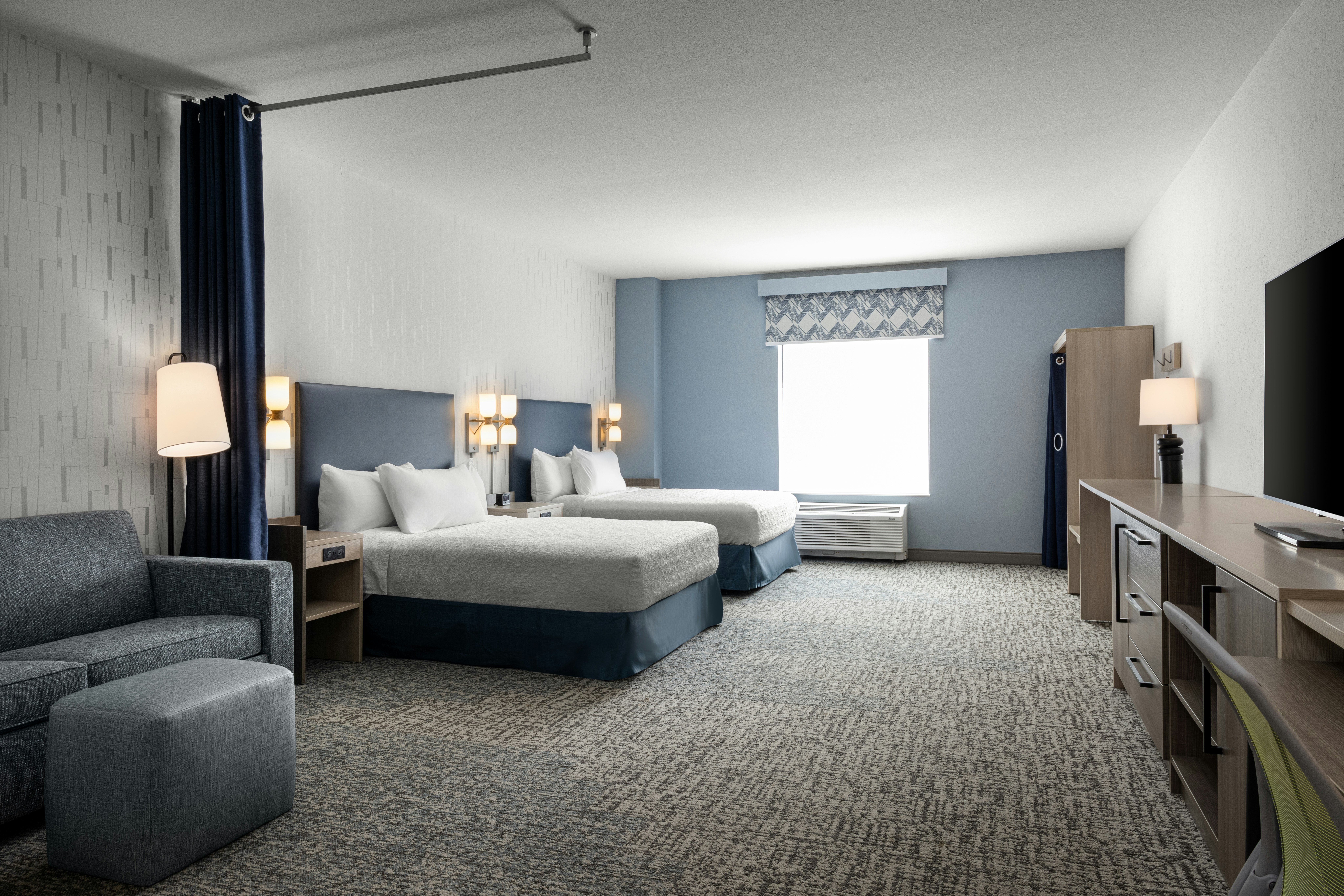 Studio, Suite, 2 Queen Beds