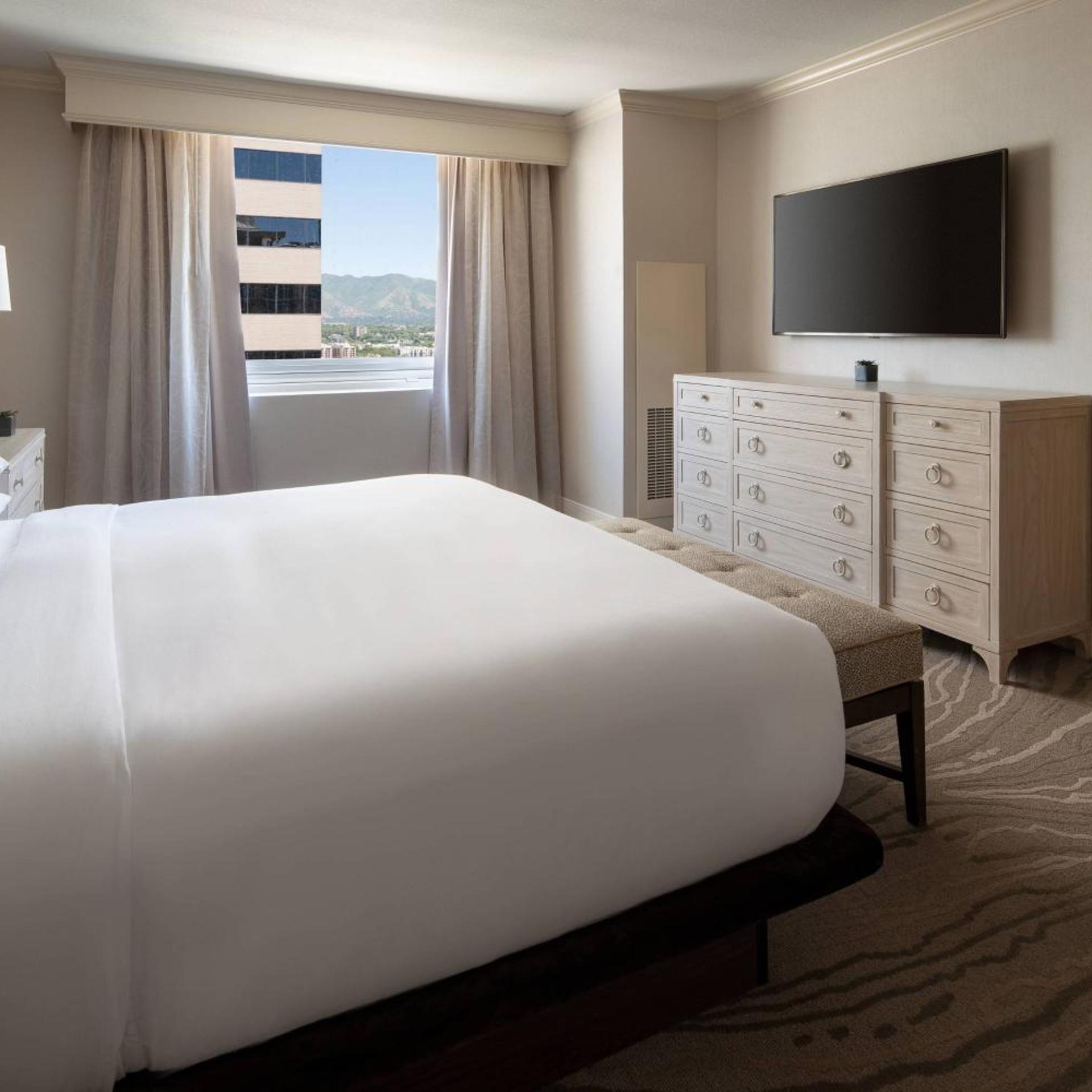جناح بإطلالة على المدينة بغرفة نوم واحدة، Salt Lake City Marriott City Center 2/2