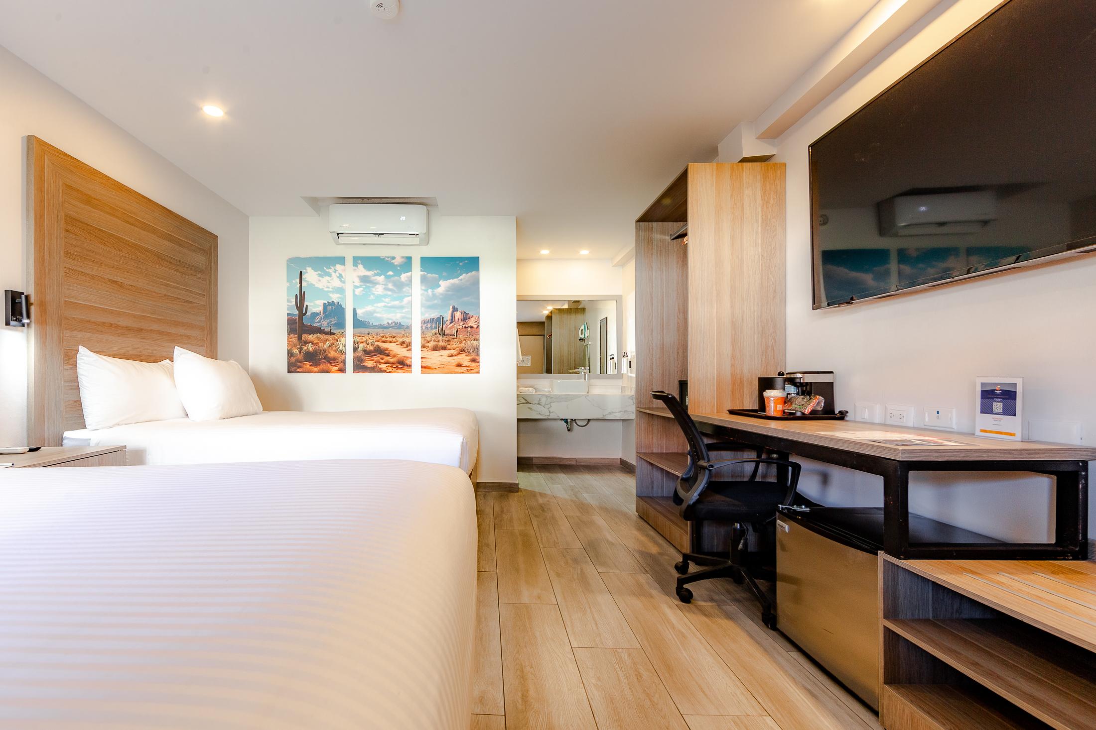 Upgrade, Efficiency, 2 Double Beds