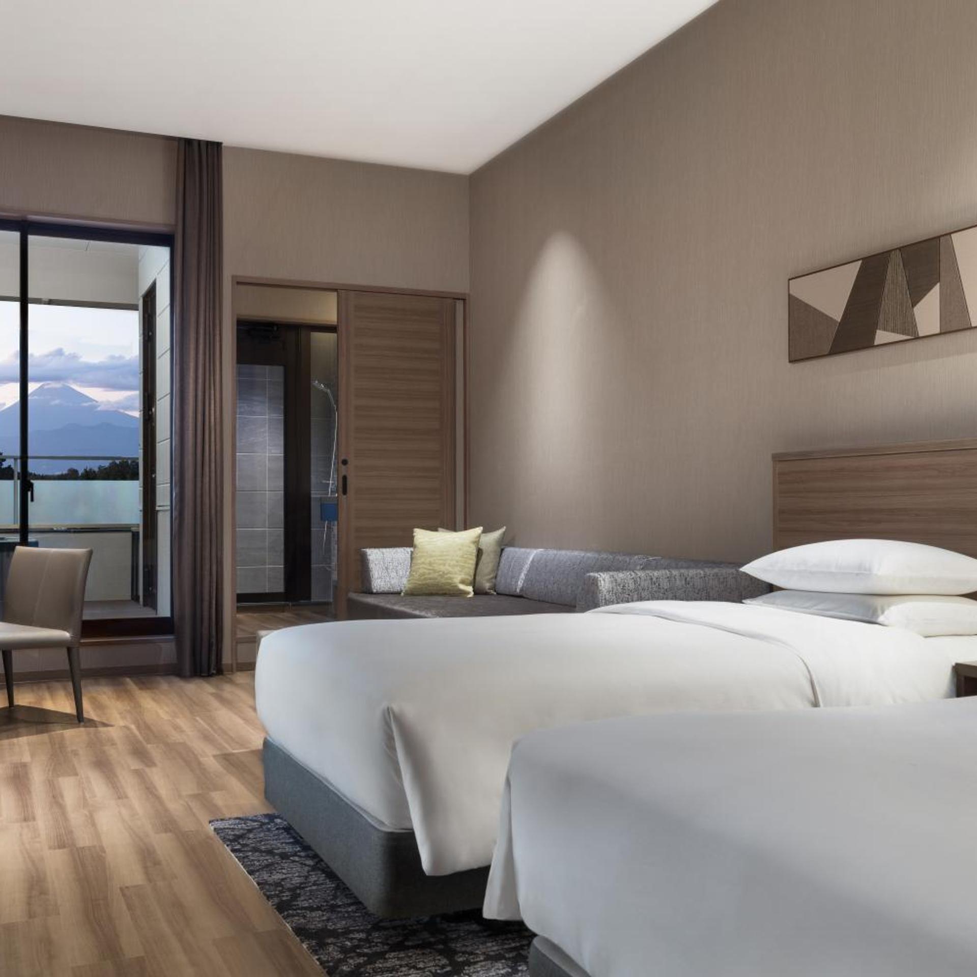 Guest Room, Premium, Twin Beds, Hot Spring Bath
