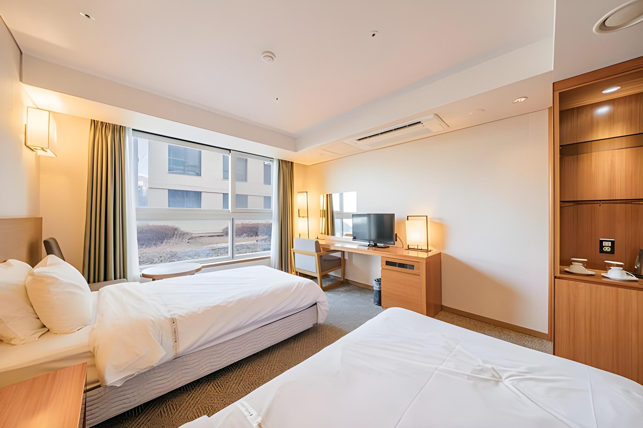Deluxe, Twin Beds, 2 Sauna