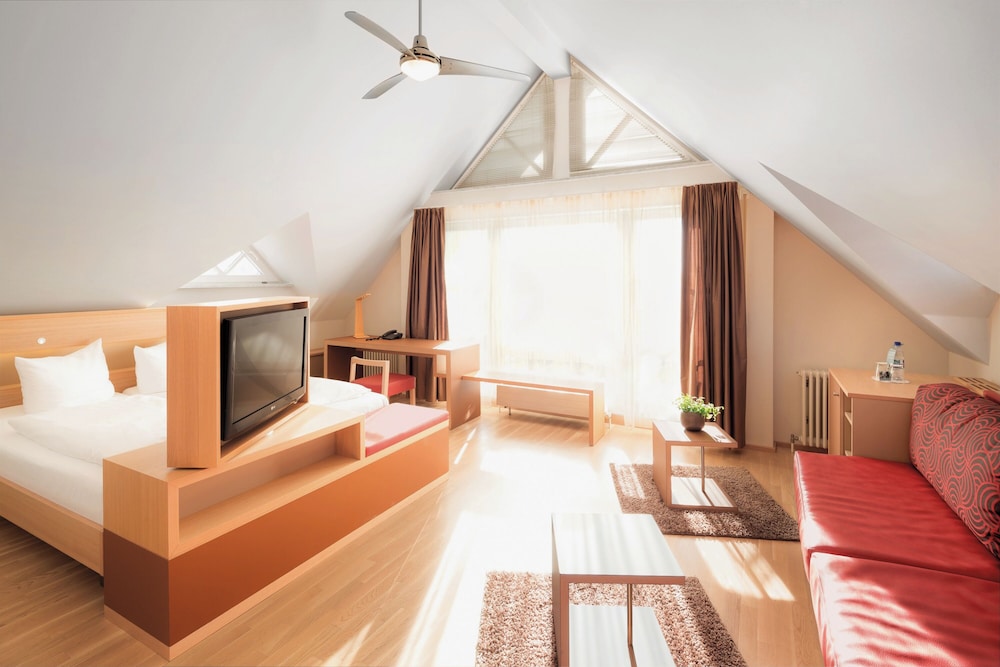 Junior, Studio, Queen Bed, Lake View