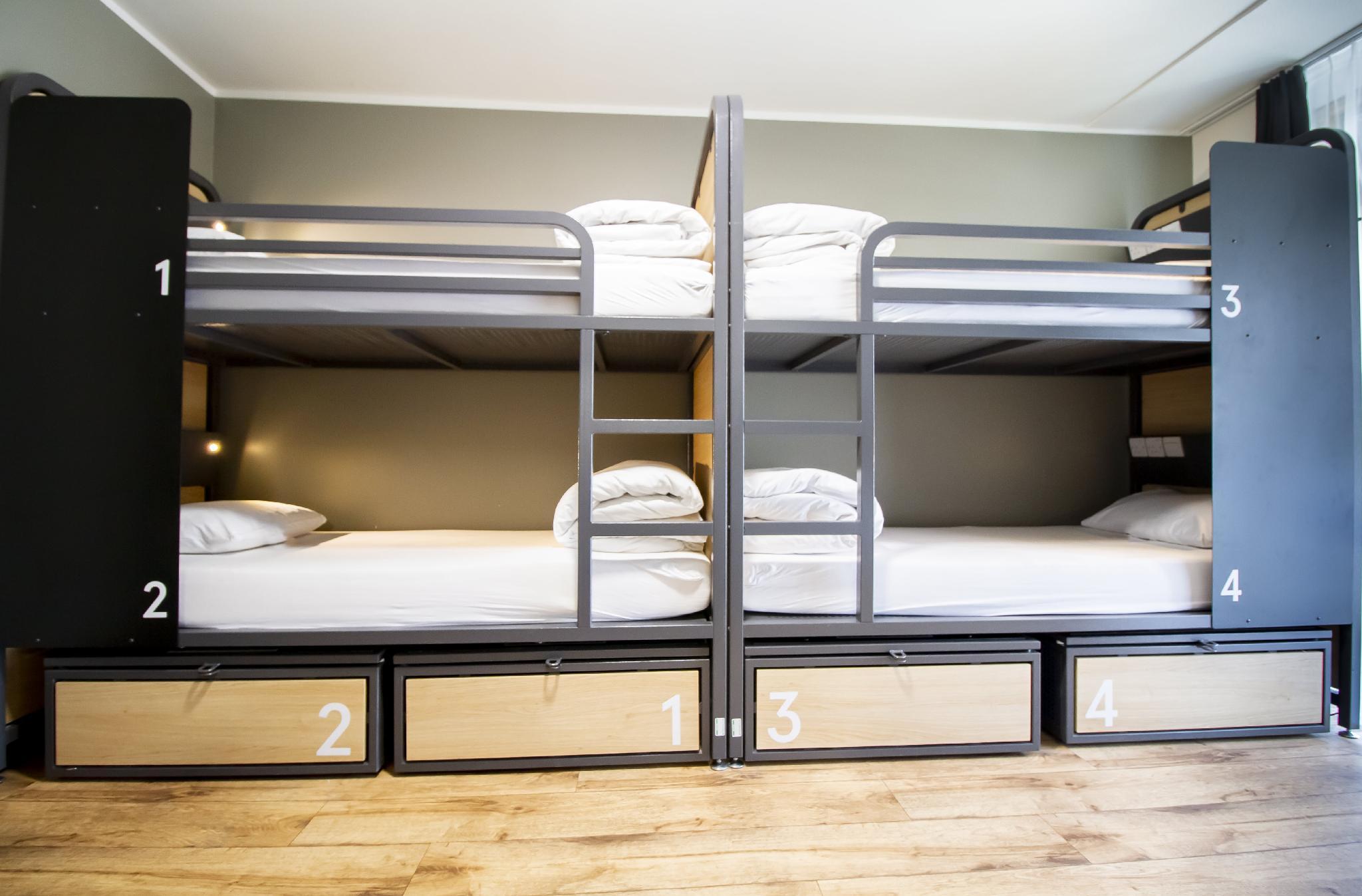 Private, Mixed Dorm, 4 Beds