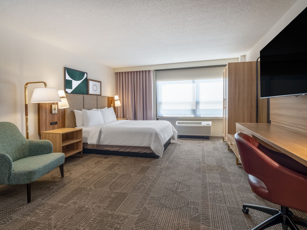 Studio, Suite, Queen Bed, Airport View, Kitchen