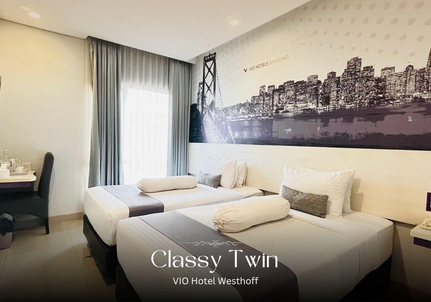 Classy, Twin Beds