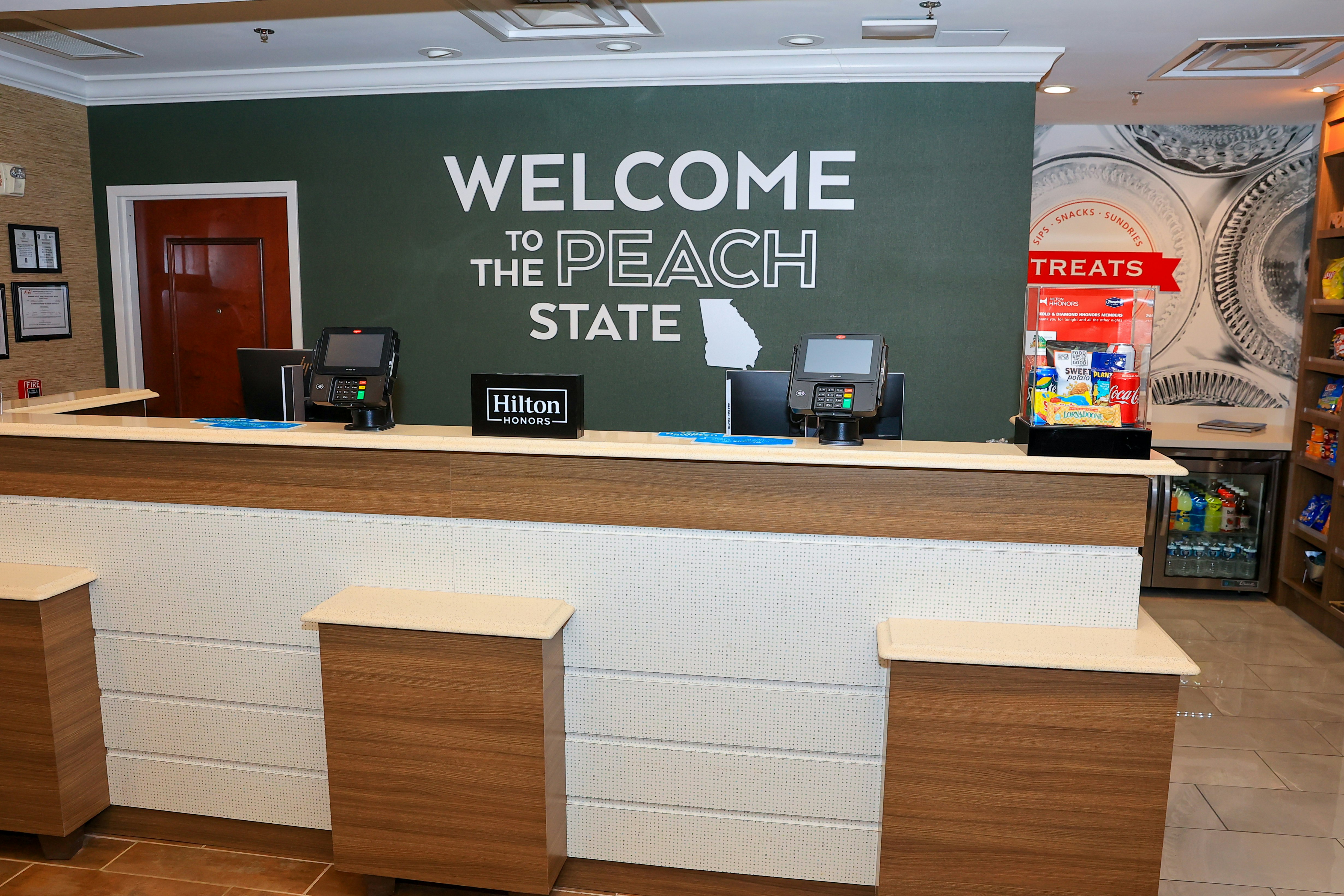 Lobby at Hampton Inn Atlanta-Canton, CANTON - GA