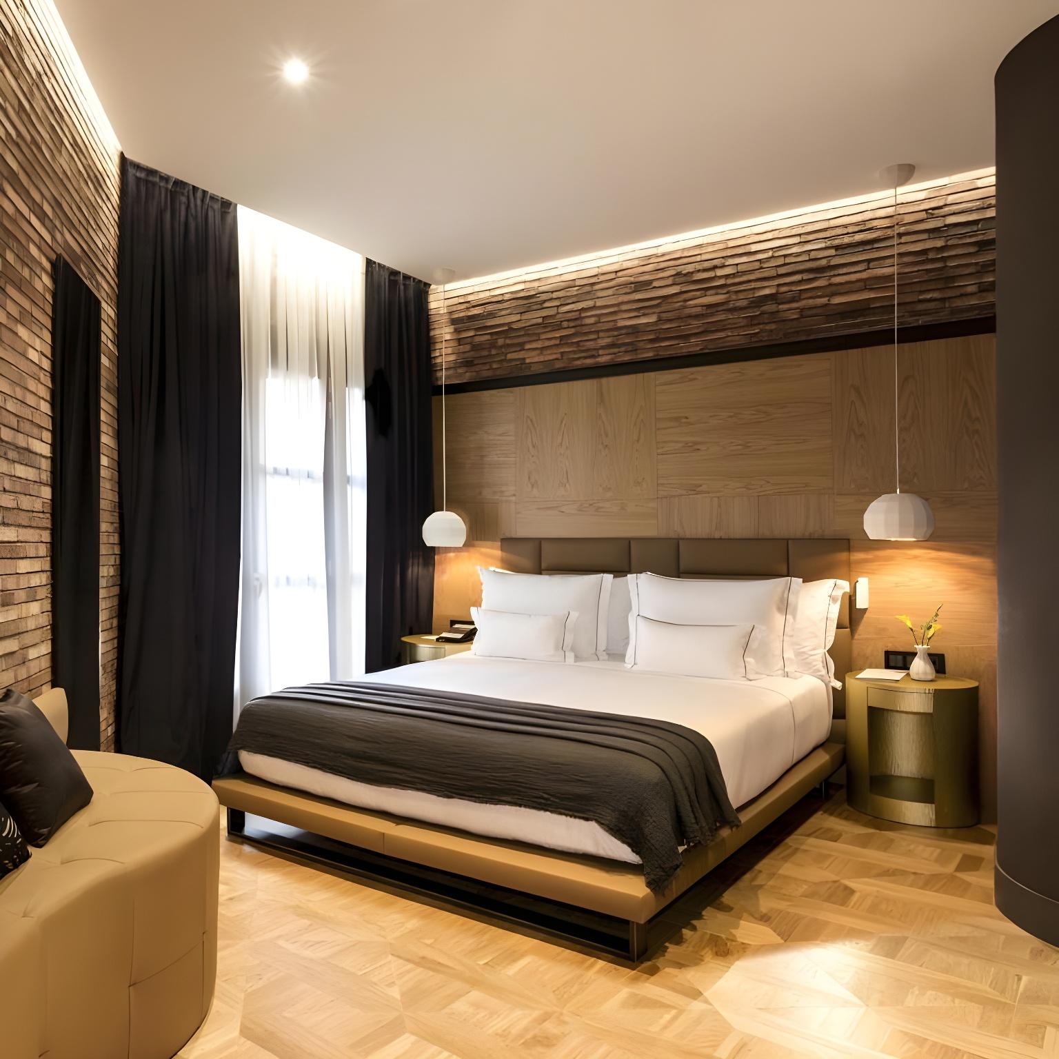 Monument, Barcelona, Suite, Single, King Bed