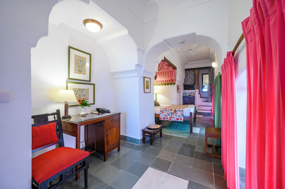 Lobby at Neemrana Fort-Palace - 15th Century, Delhi-Jaipur Highway, NEEMRANA