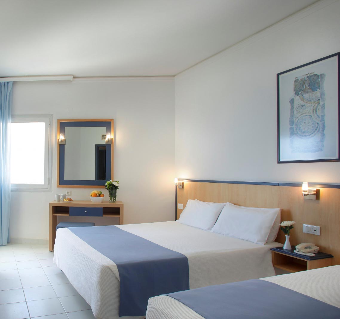 Room, Double Bed, Inland View