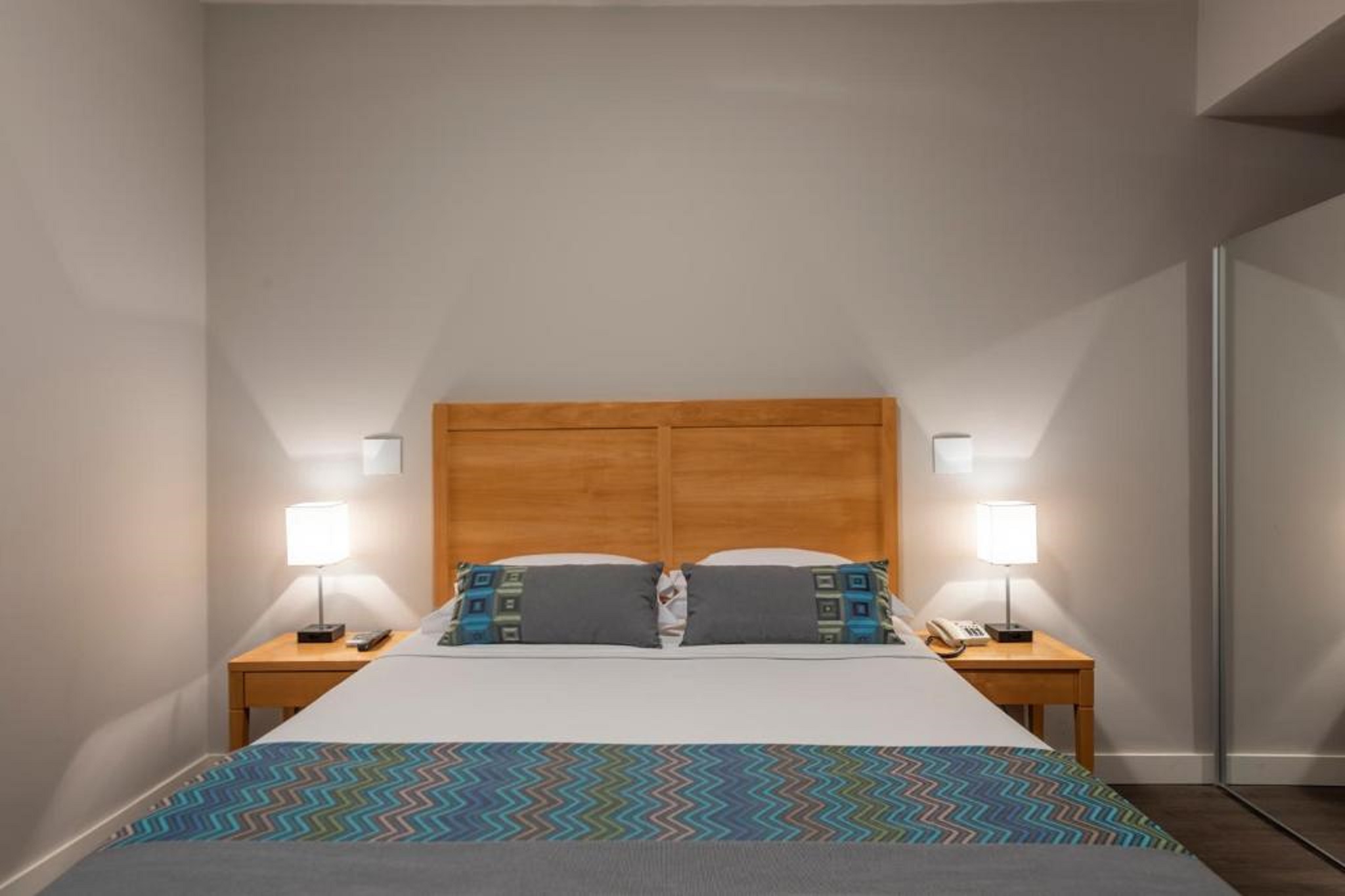 غرفة قياسية بسرير مزدوج لذوي الإعاقة، Monreale Express Glicerio Campinas (ex SonoHotel) 3/3
