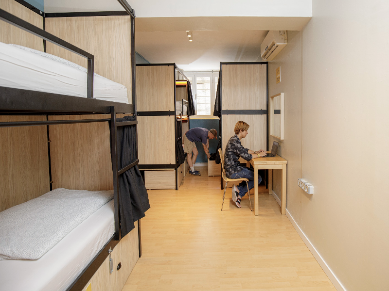 Mixed Dorm, 6 People, Shared Bathroom