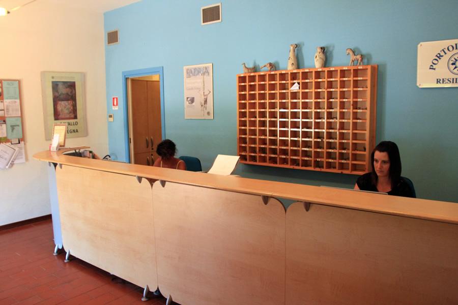 Lobby at Portolaconia Residence, ARZACHENA