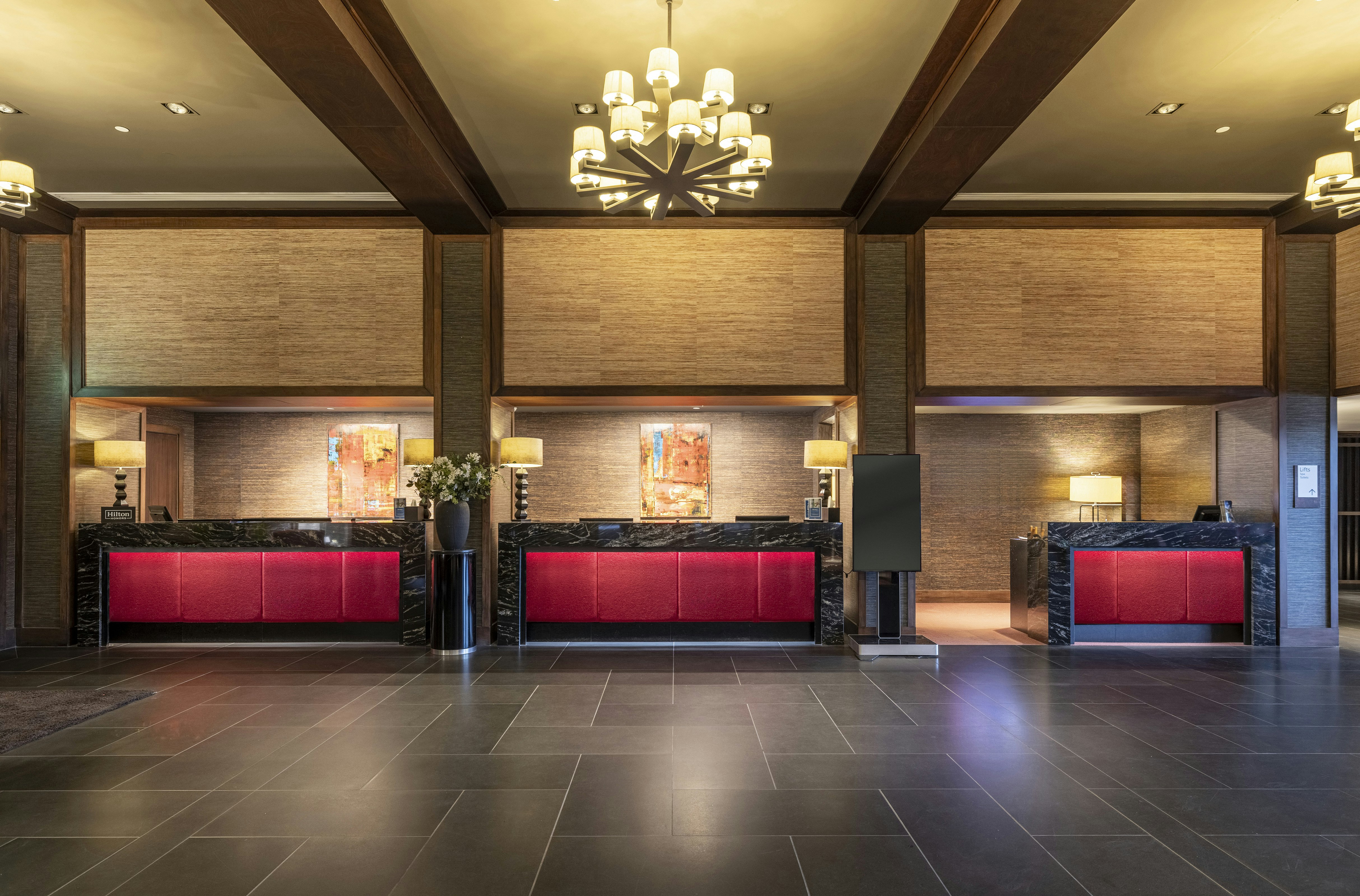 Lobby at Hilton Queenstown Resort and Spa, Kawarau Falls