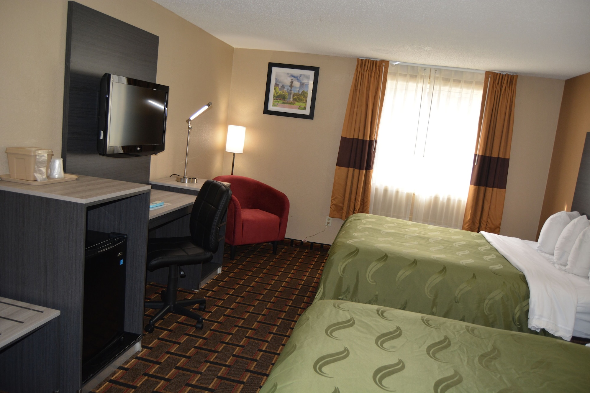 غرفة قياسية بسريرين كوين، Quality Inn Raynham - Taunton 7/10