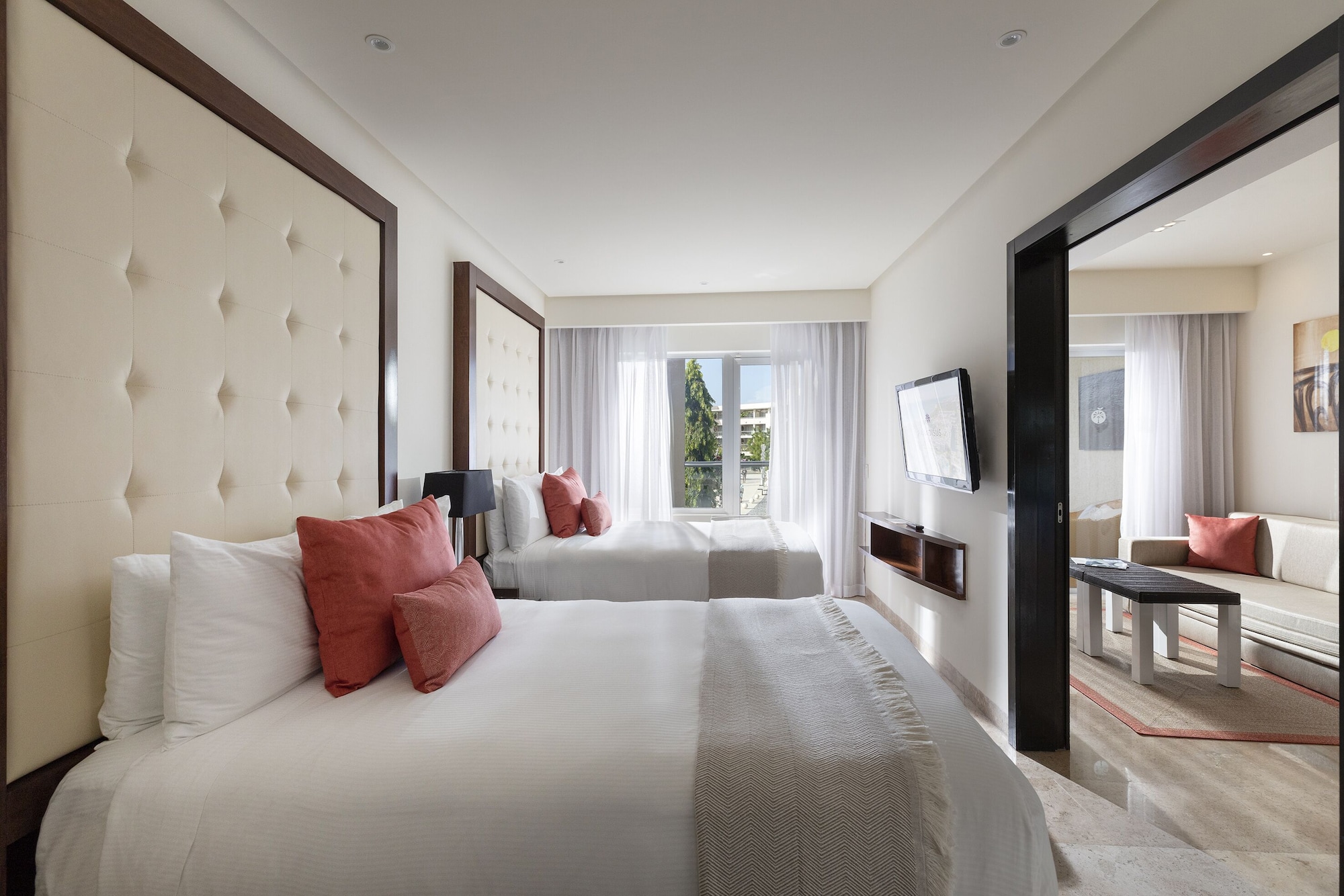 Concierge, Family, Suite, 2 Double Beds, Nature View