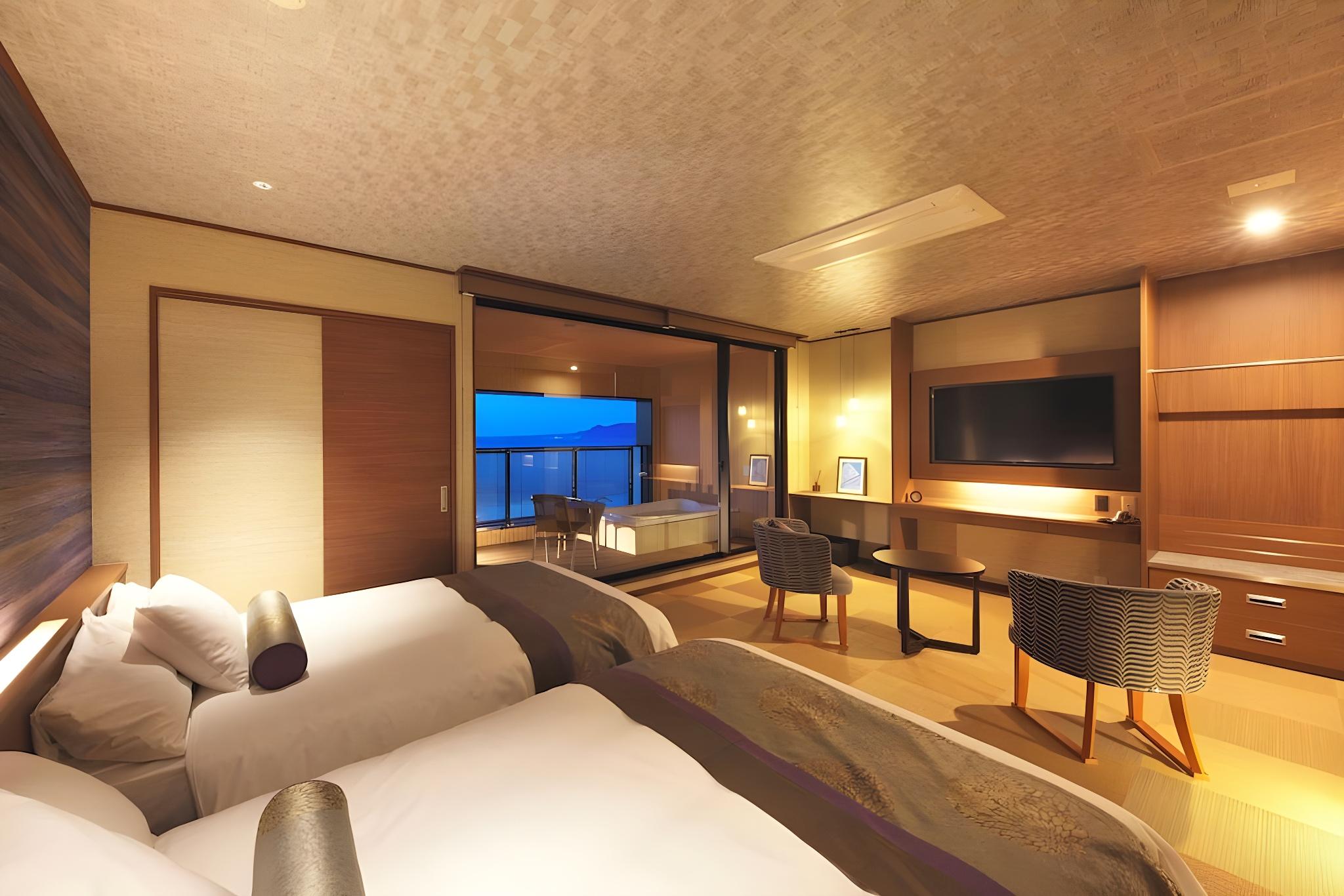 Haruka, Futon Bed, Ocean View
