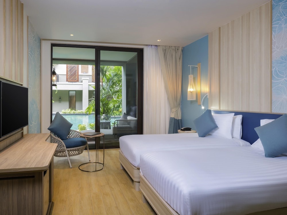 Deluxe, Twin Beds, Pool Access, Beach Wing