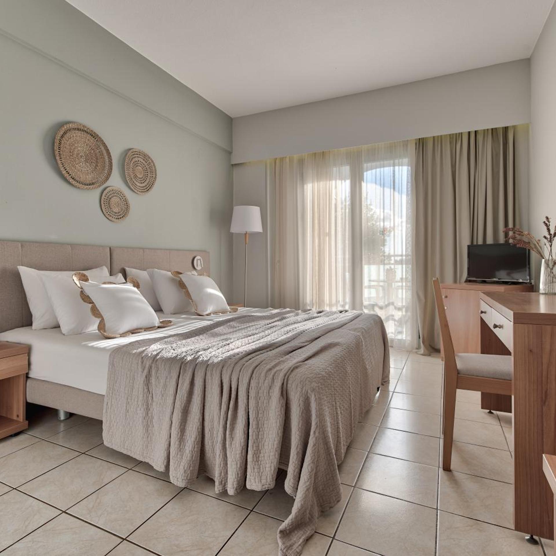 Standard, Double Bed, Garden or Mountain View