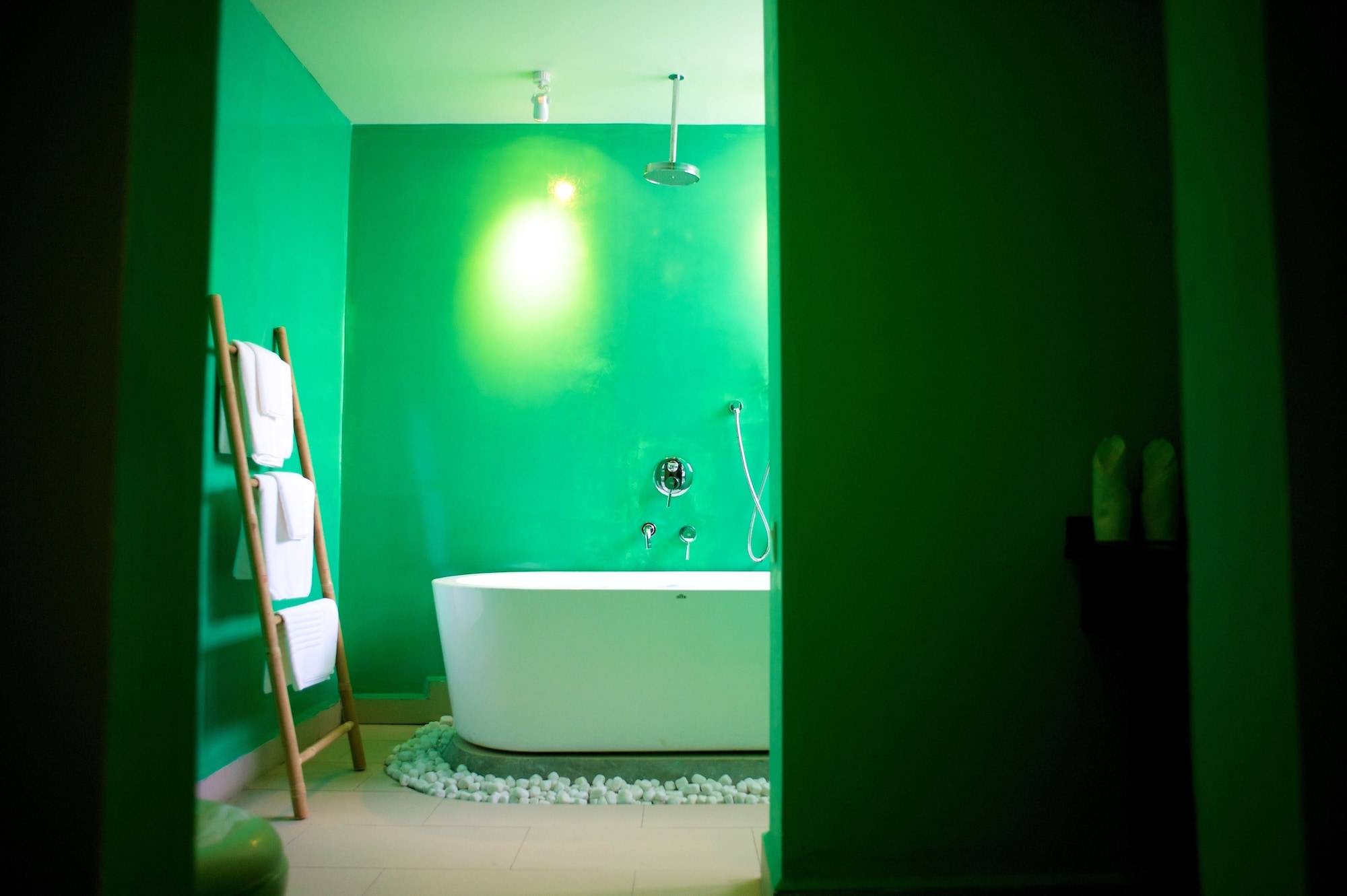 Forest, Suite, King Bed, Balcony