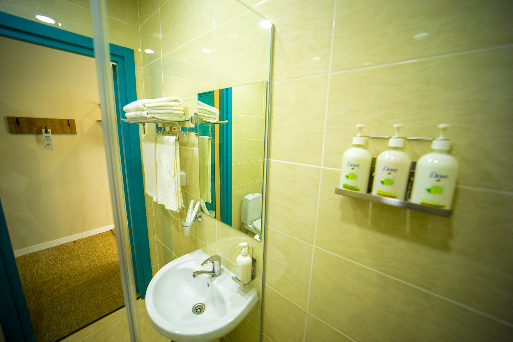 غرفة بسرير مزدوج أو سريرين منفصلين بشرفة، City Inn Tbilisi 7/8