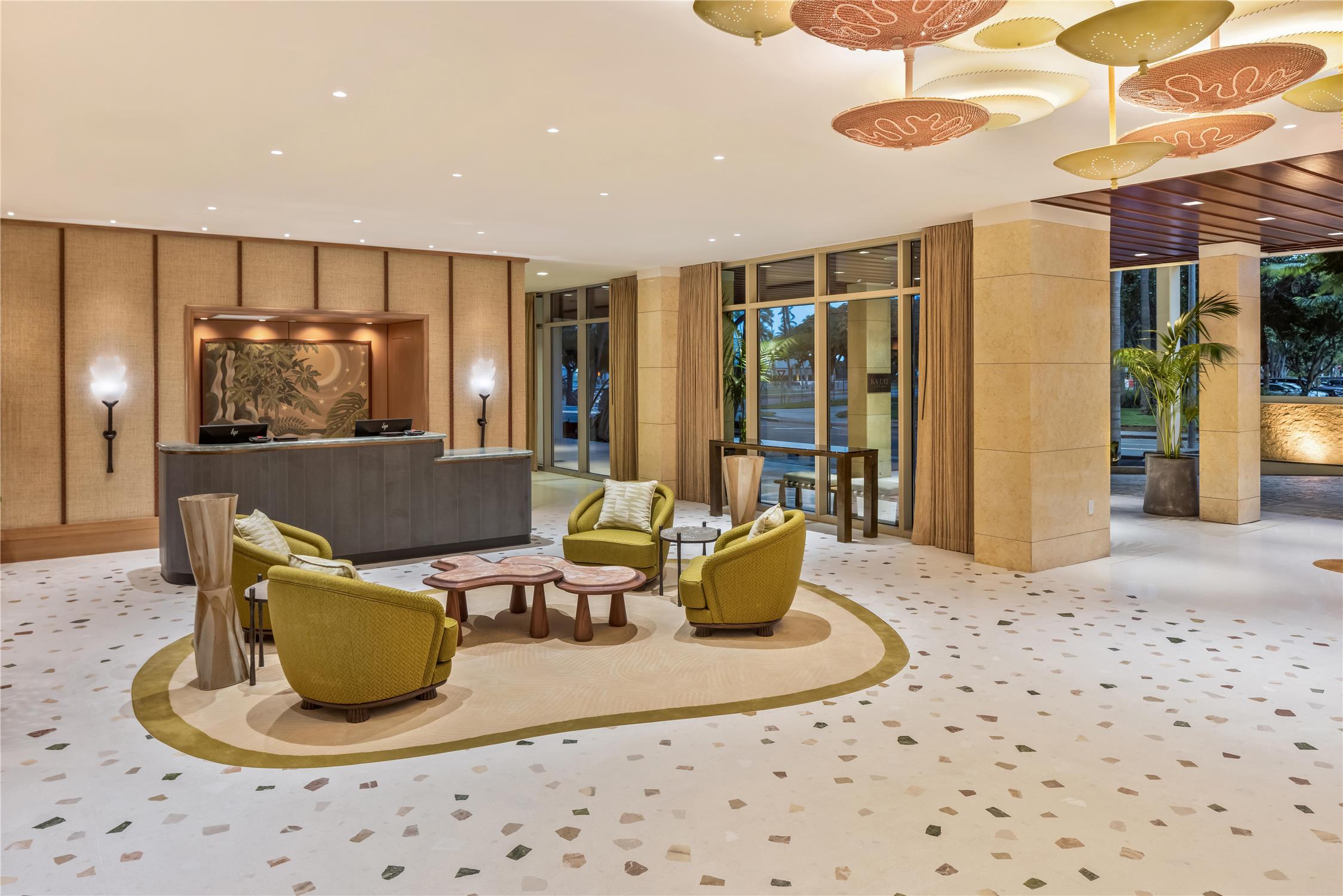 Lobby at Ka Lai Waikiki Beach, LXR Hotels & Resorts, HONOLULU - HI