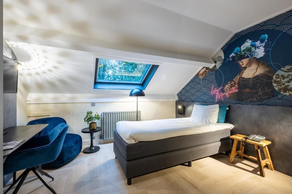 غرفة قياسية مفردة بسرير فردي، Hotel Heemskerk 7/9