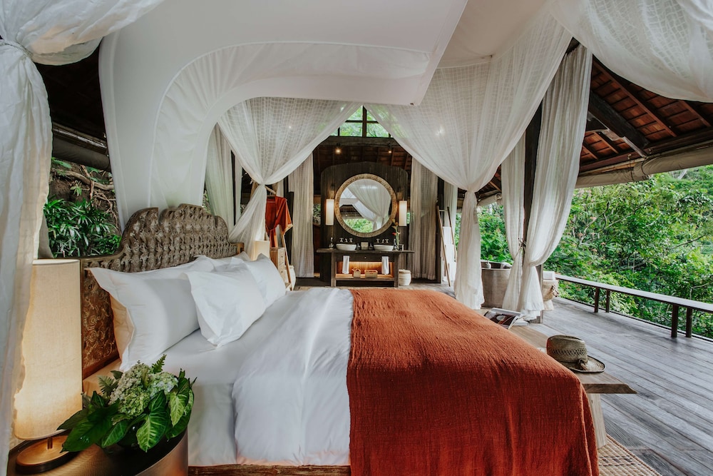 Pool, Balcony, River, King Bed, Buahan, A Banyan Tree Escape Bali 2/2