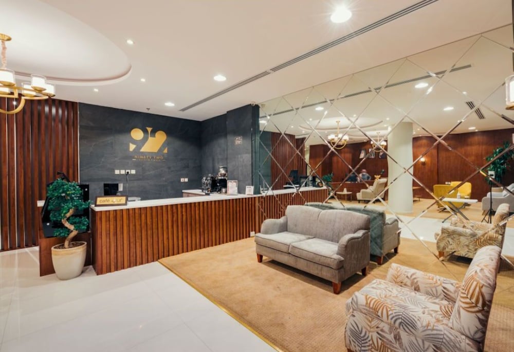 Lobby at Ninety Two Apartment, UNAYZAH