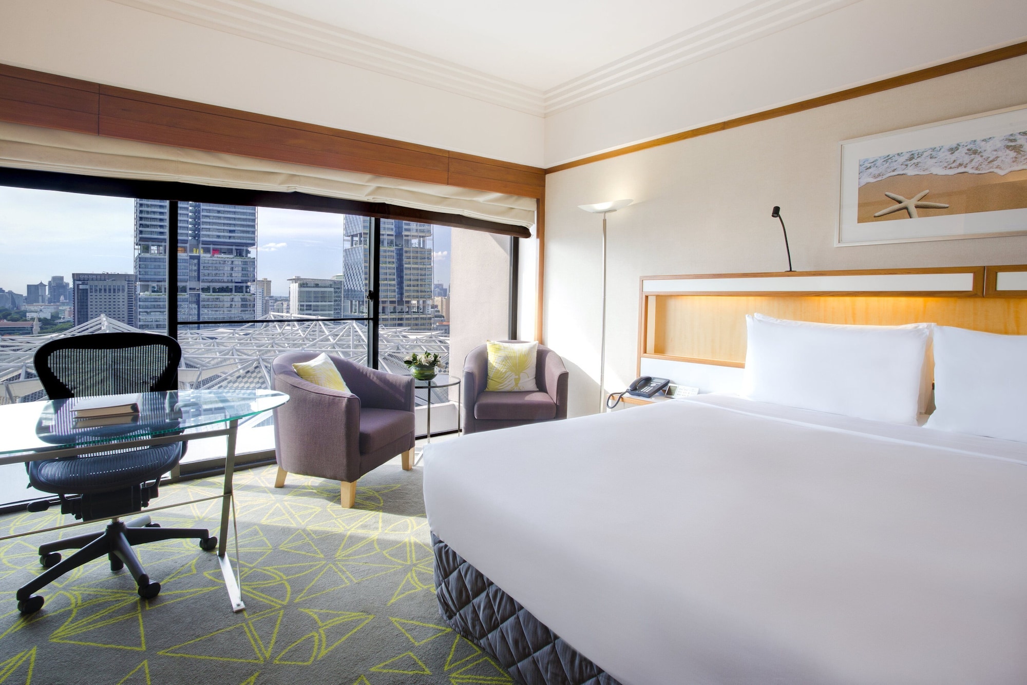 DELUXE, TWIN BEDS, CITY VIEW