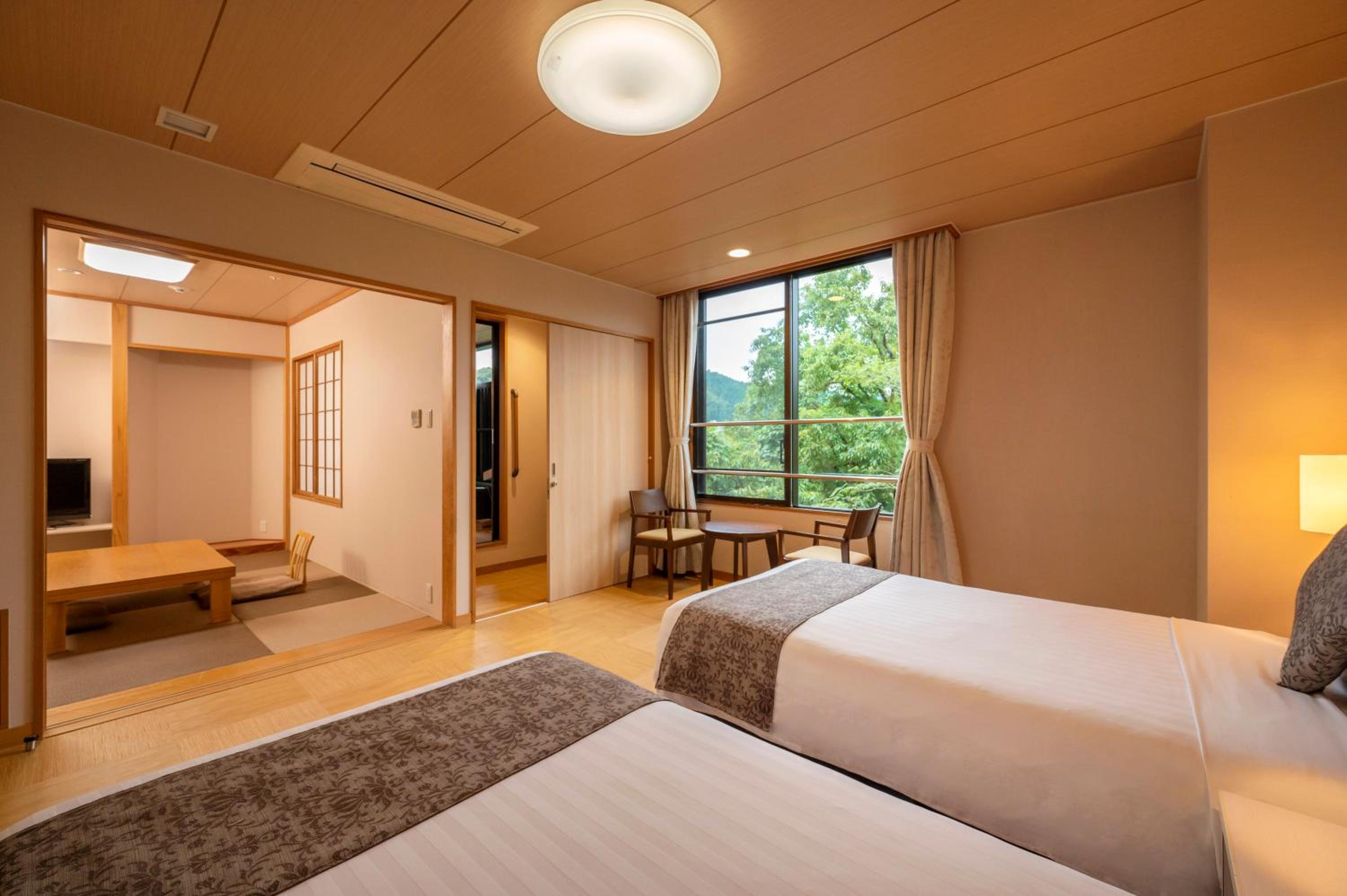 Japanese Western, Deluxe, Outdoor Bath