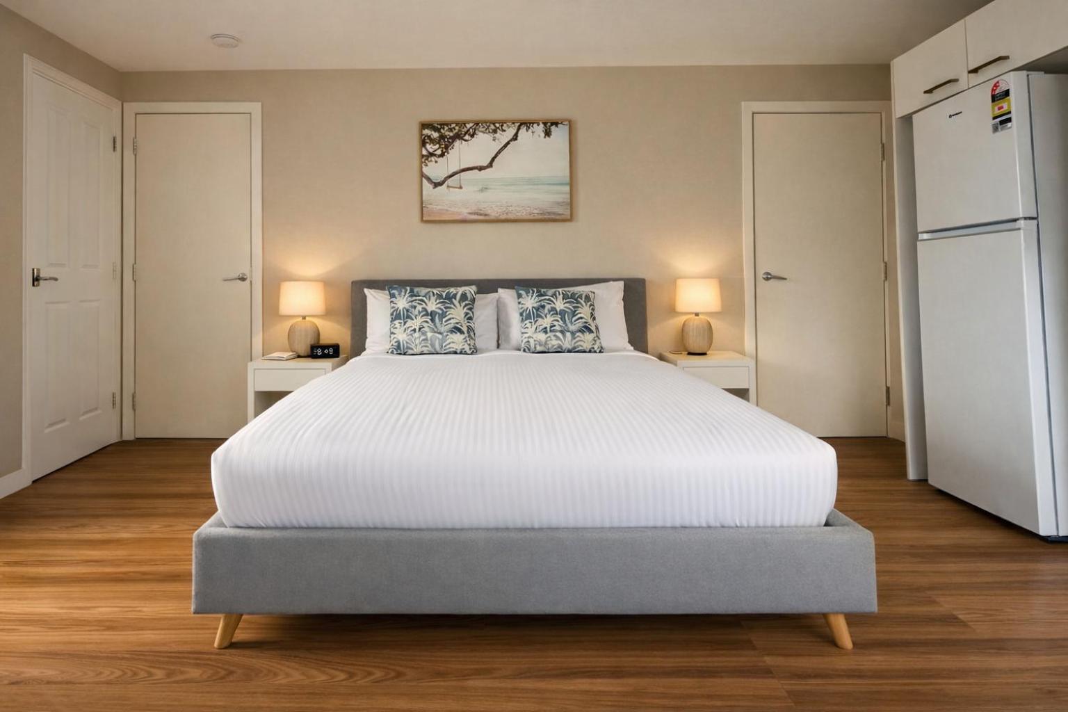 Upstairs, Studio, 4 Double Beds
