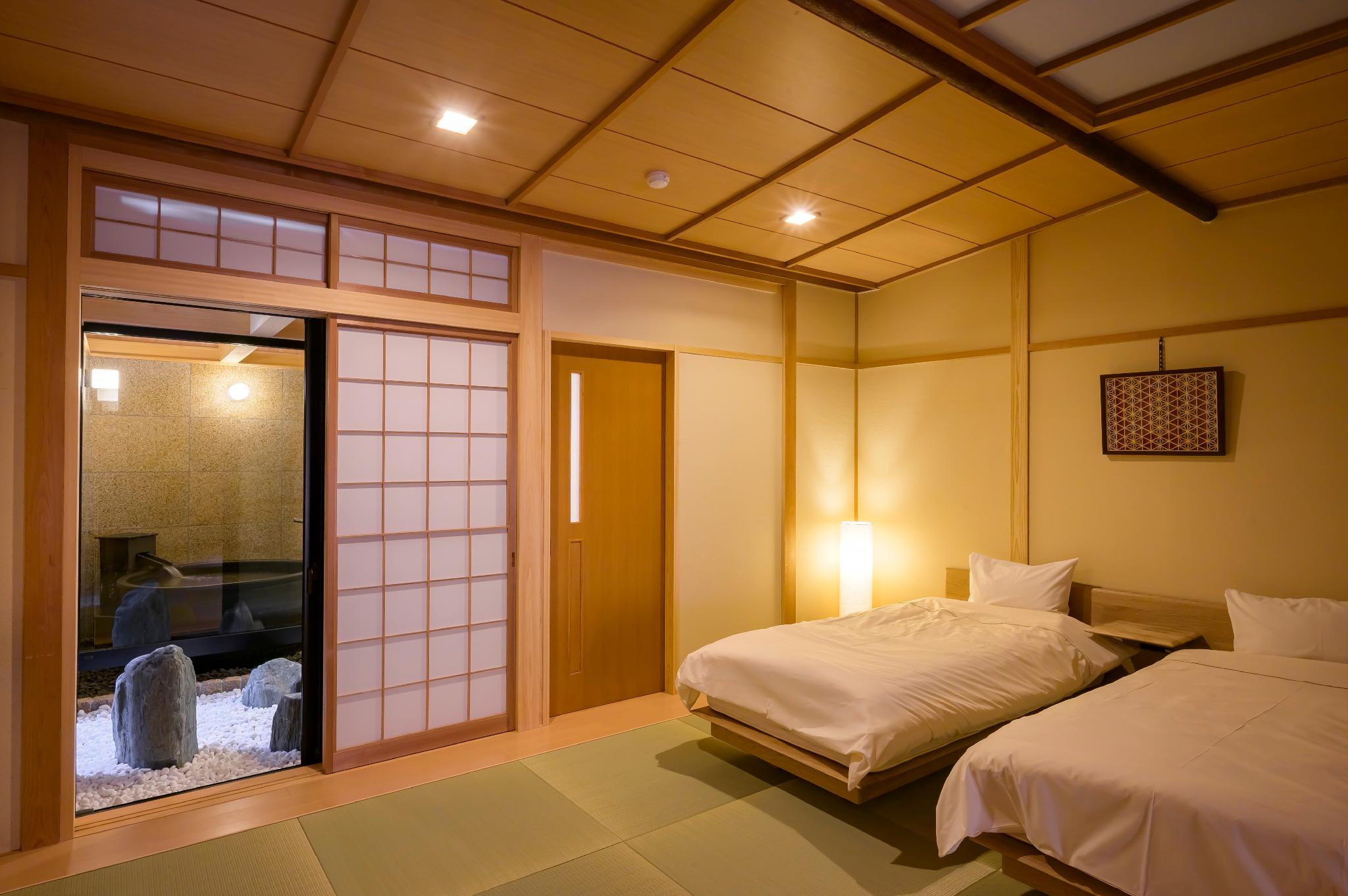 Renovated, Japanese, Outdoor Bath