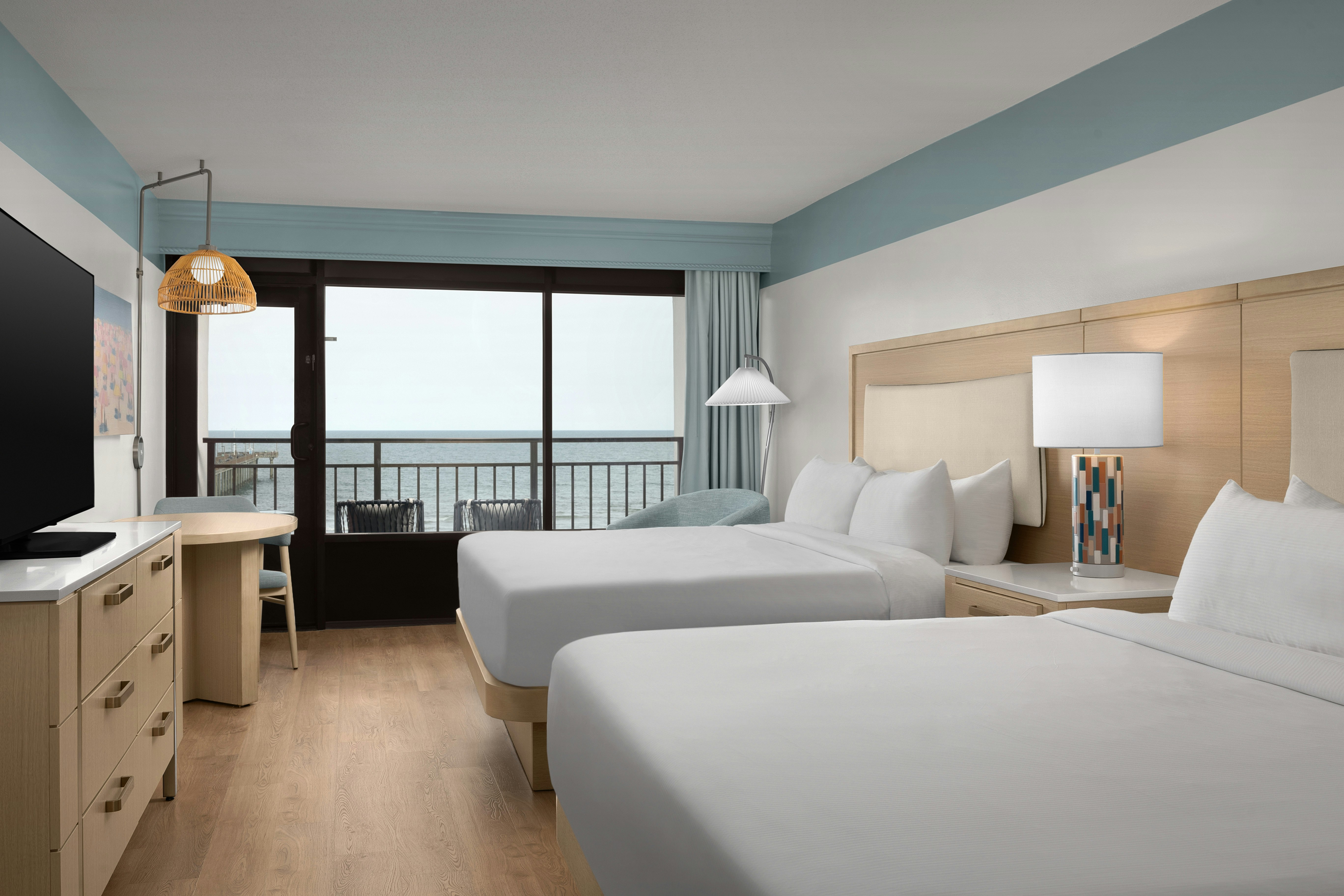 ROOM, 2 KING BEDS, OCEAN VIEW