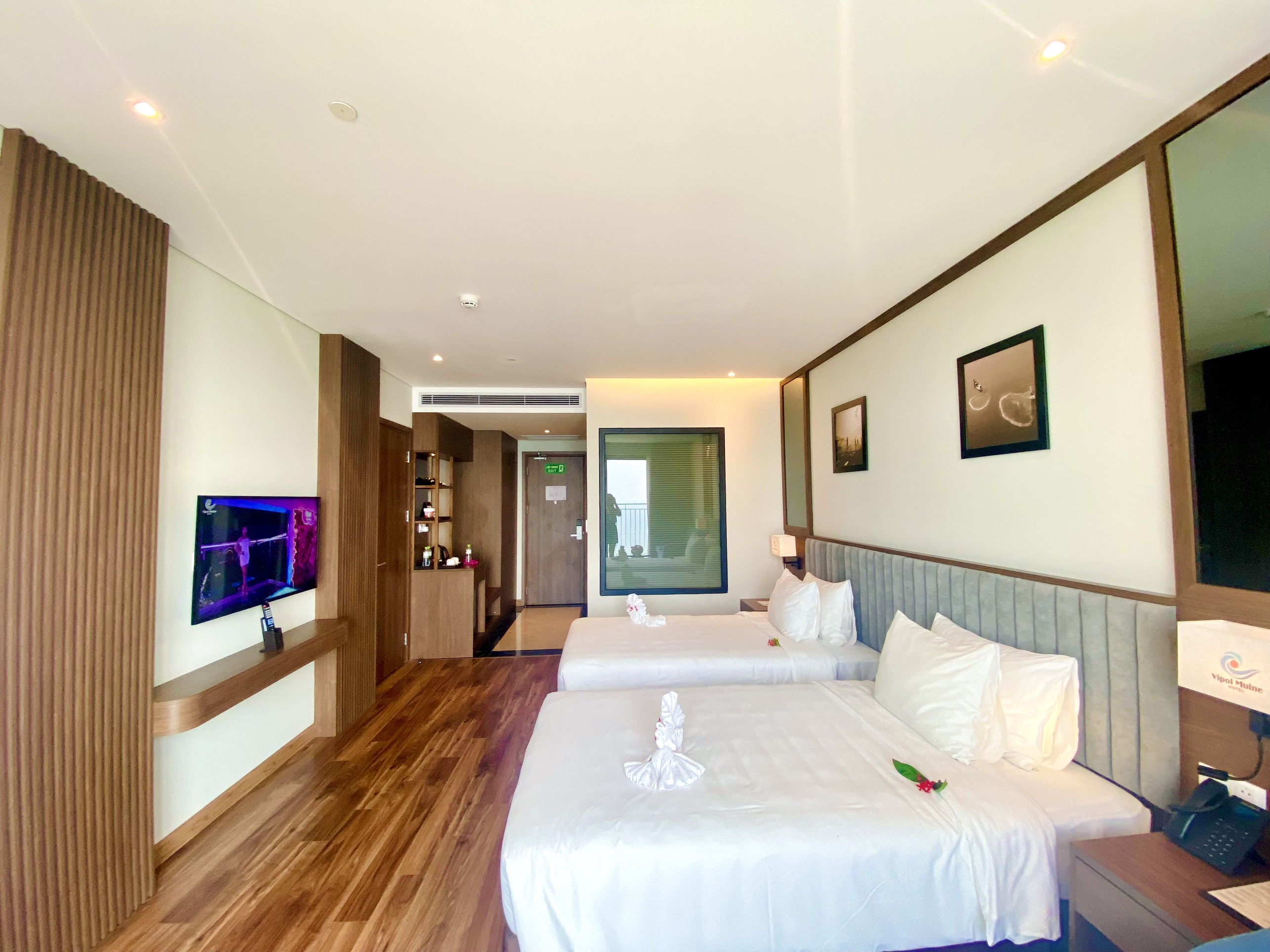 Deluxe, Twin Beds, Sea View