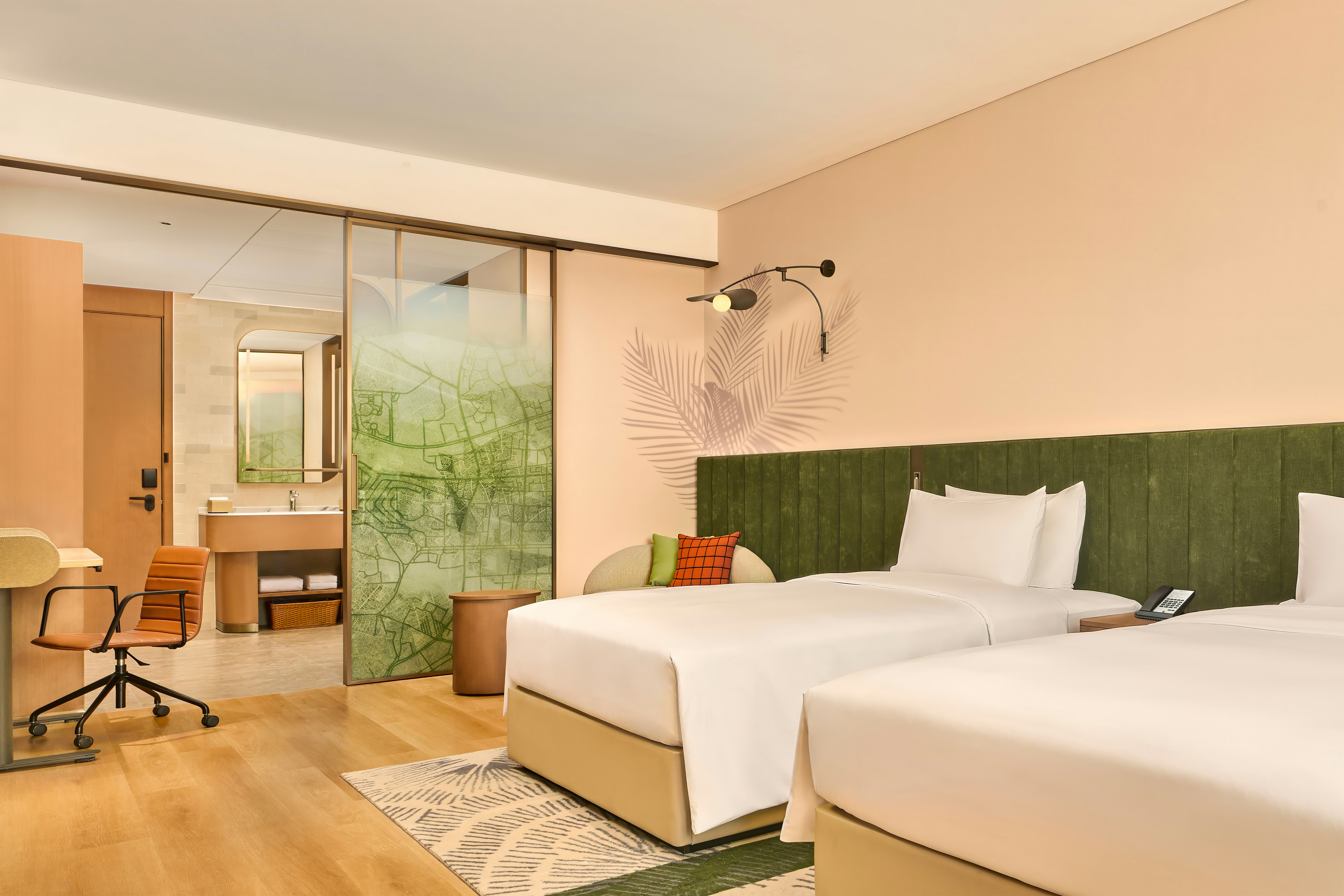 Guest Room, Twin Beds