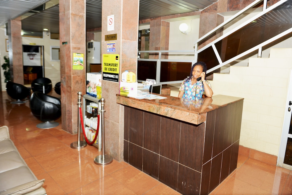 Lobby at Golden Hotel & Suites, LOME