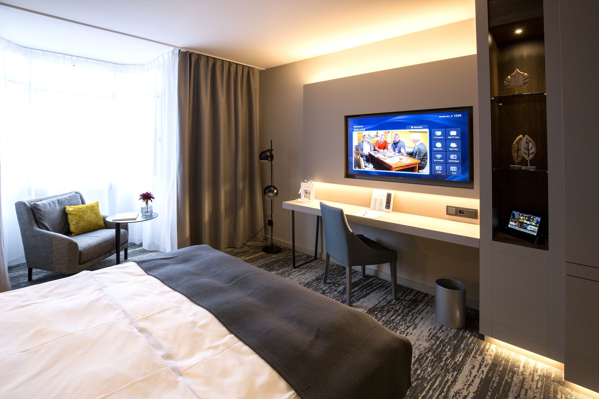 غرفة كومفورت بسرير كوين، Kranz Parkhotel 5/8
