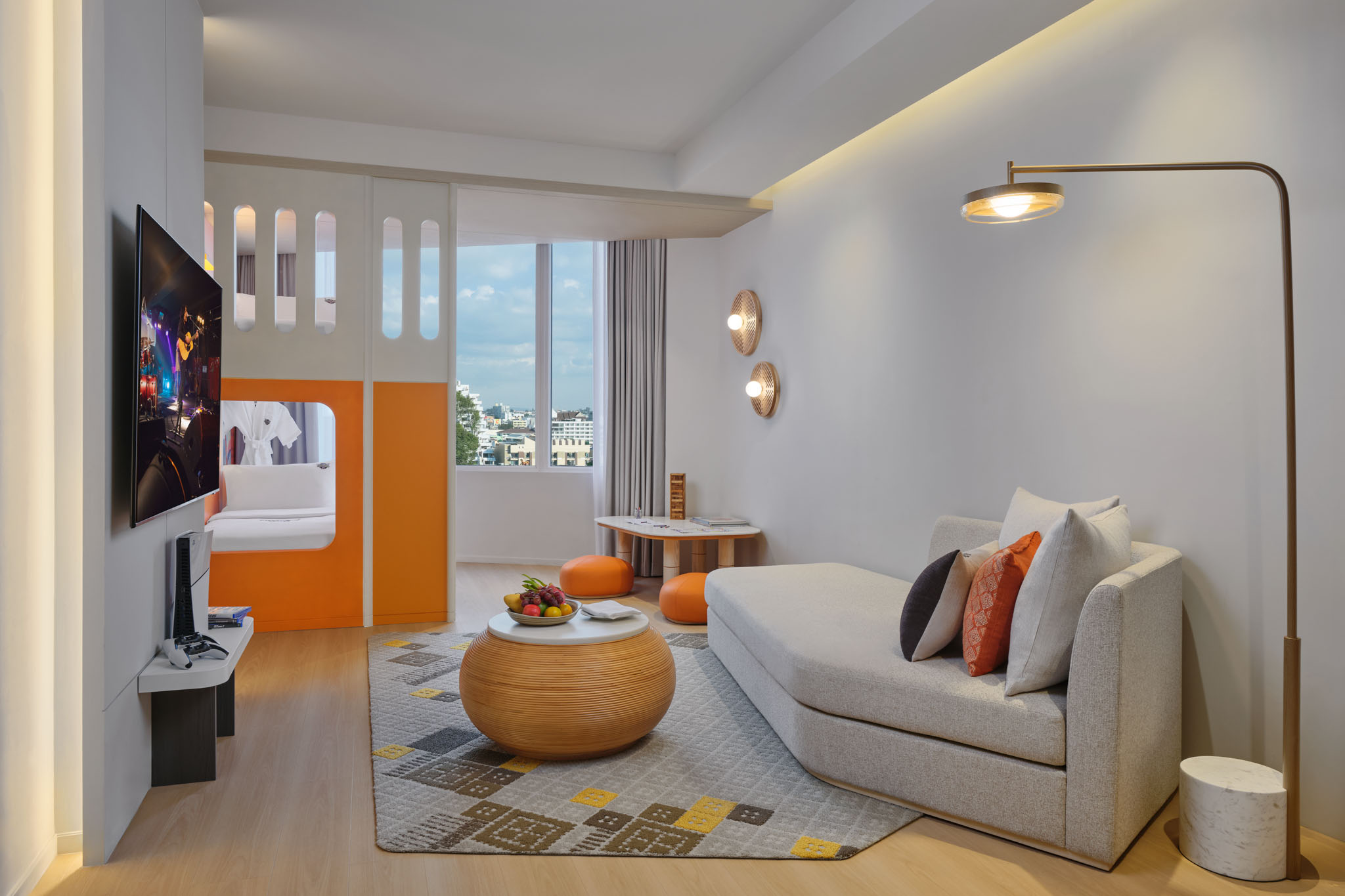 Renovated, Silver, Family, Suite, City View، Hard Rock Hotel Pattaya 5/7