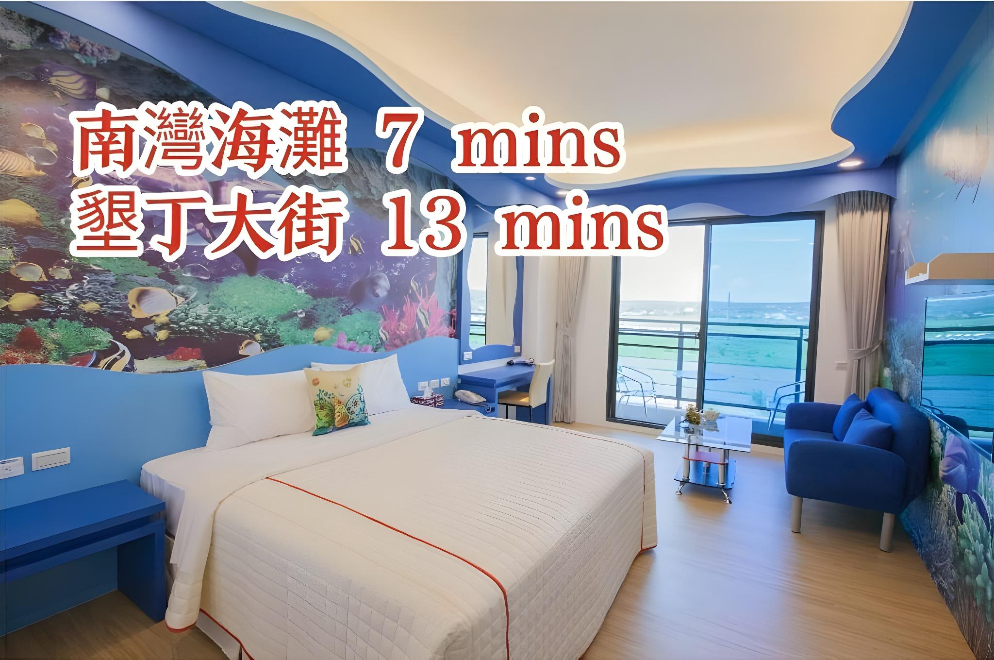 غرفة بسرير مزدوج بإطلالة على الجبل، Song Ping Resort 2/2