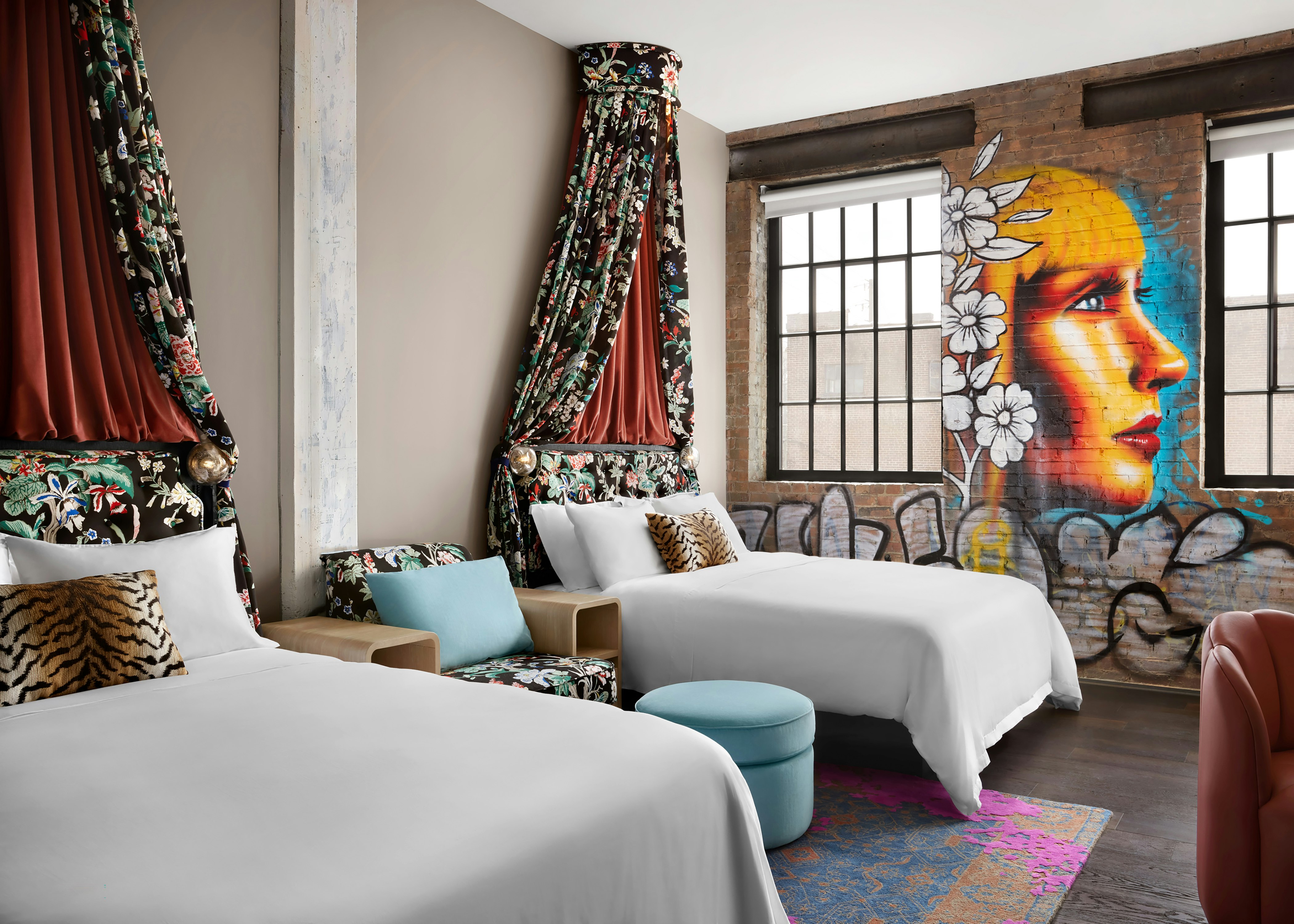 Room, 2 Queen Beds, River Front