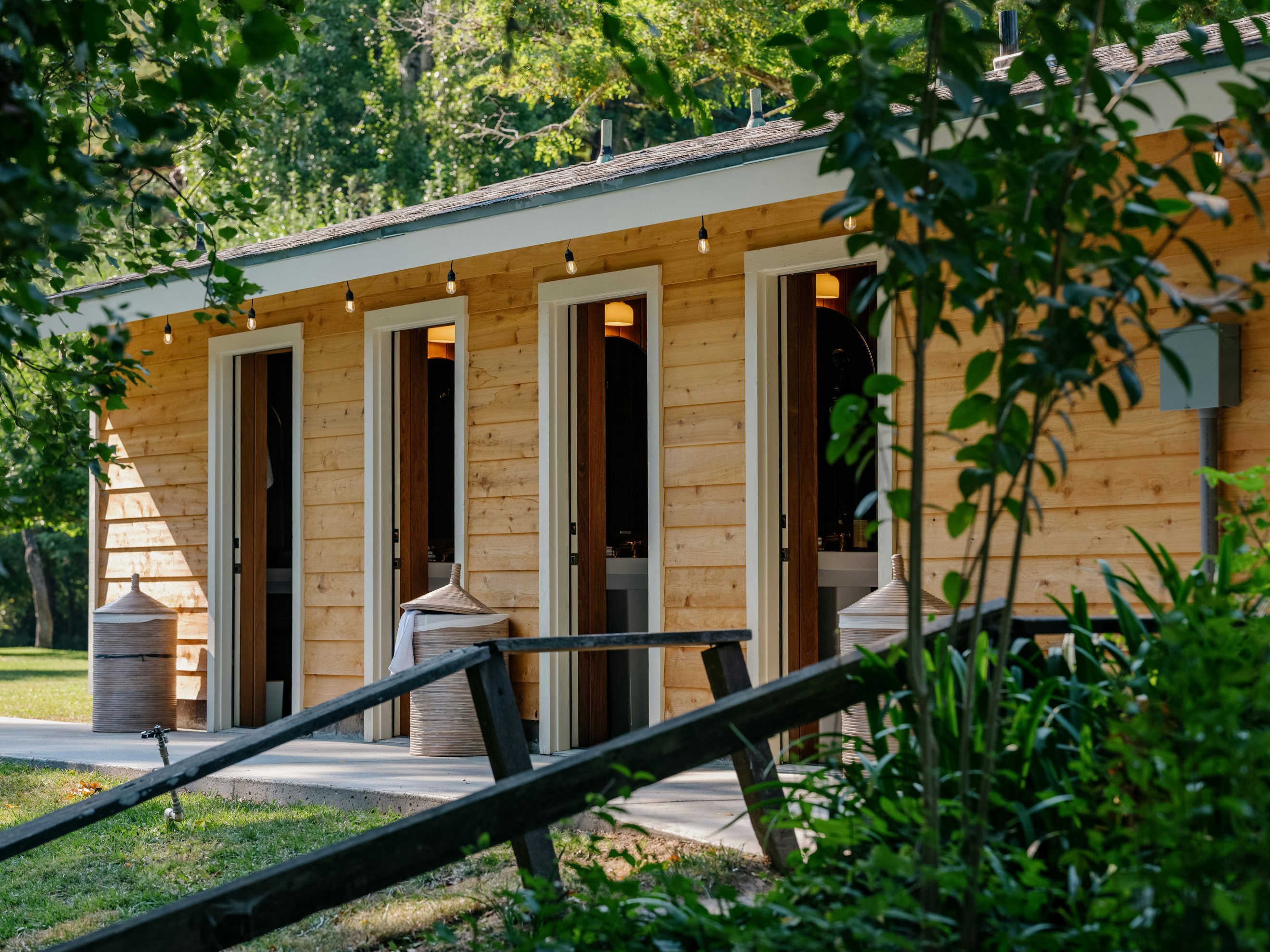 Glamping, King Bed, Shared Bathroom