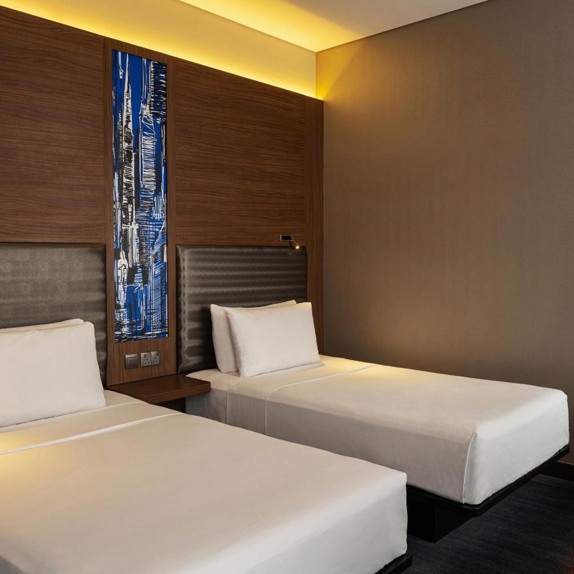Aloft, Twin Beds، Aloft Me'aisam Dubai 4/8
