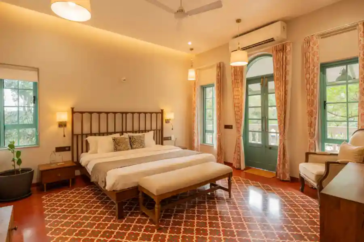 Room at ELIVAAS Villa Frienders 5 BHK Villa With Pvt Pool & Lift Near Popular Beaches, Assagao